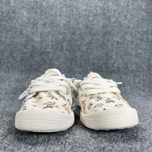Jellypop Womens Sneakers Size 5.5 Off White Floral Canvas Slip On Shoes Comfort - Picture 2 of 10